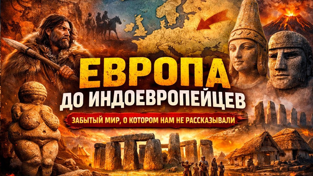 Европа до индоевропейцев: забытый мир, о котором нам не рассказывали