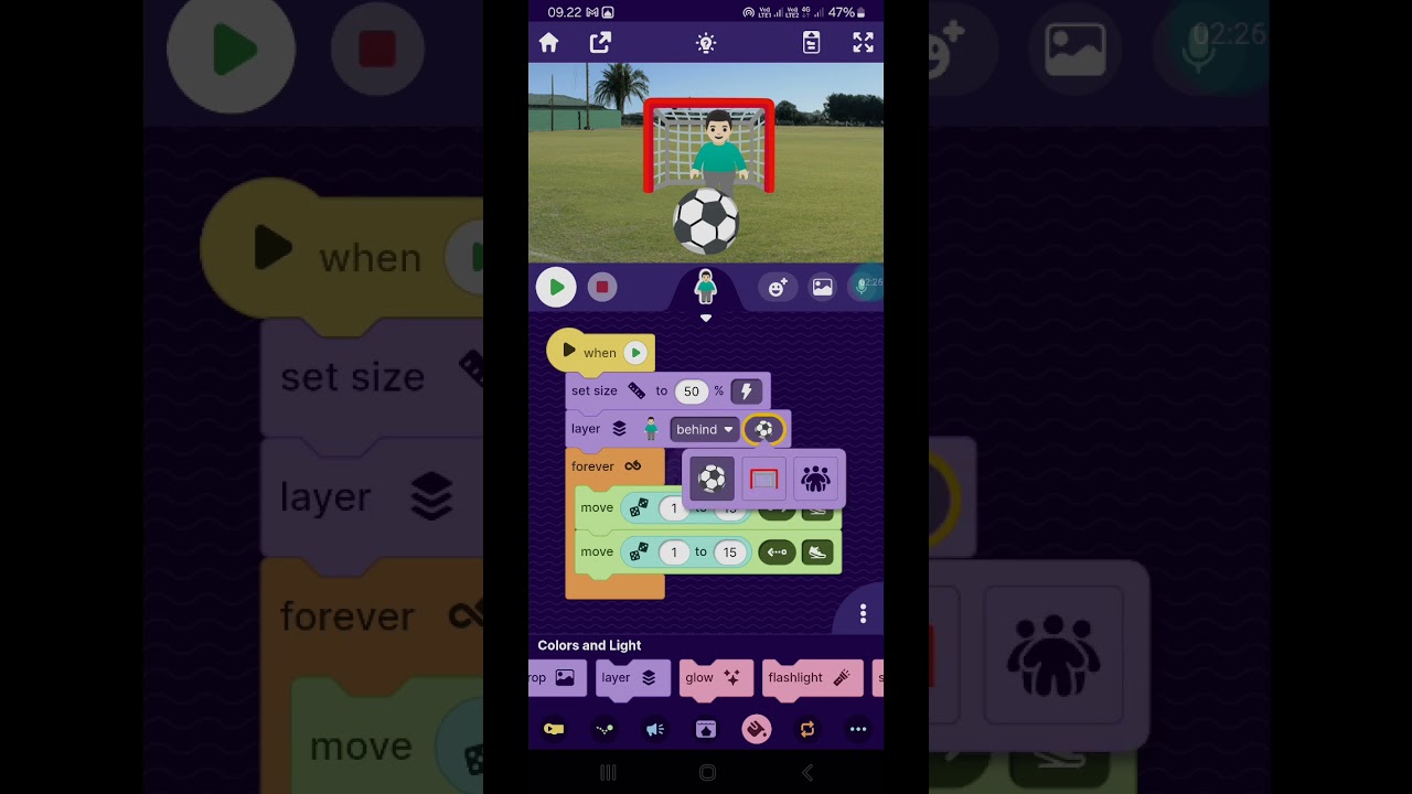 Membuat Game Tendang Bola dengan Octostudio