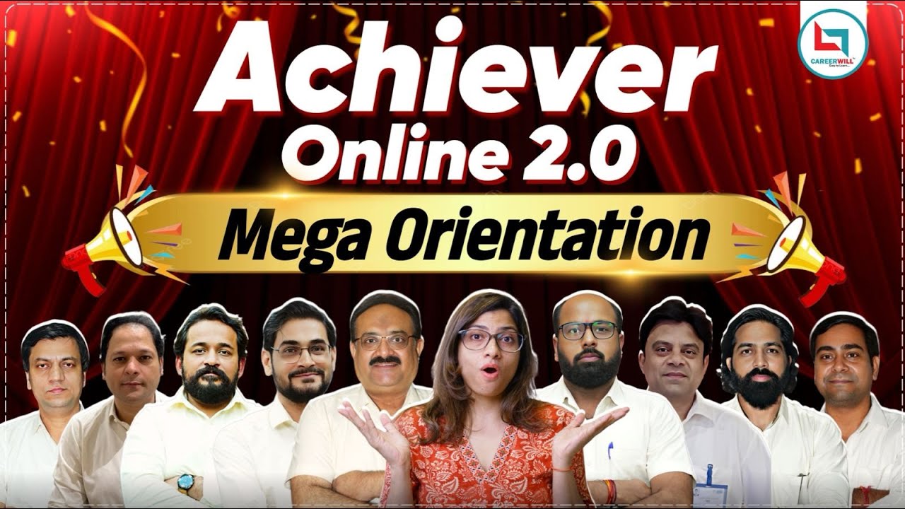 NEET 2026 | NEET Achiever Online 2.0 | Mega Orientation | Careerwill NEET 
