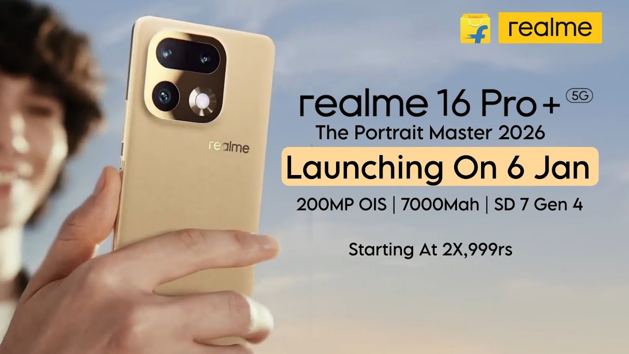 Полные характеристики Realme 16 Pro Plus и дата запуска в Индии | Цена Realme 16 Pro Plus в Индии