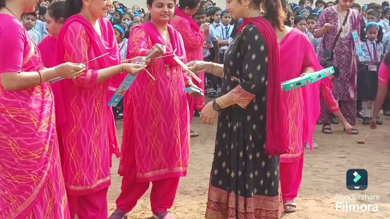 Celebration of Diwali in Tapti Public School,Bhusawal