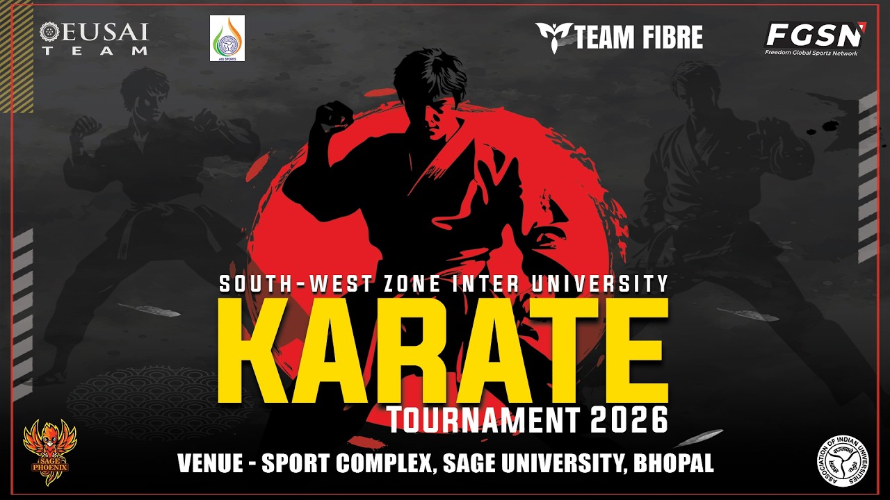 SOUTH - WEST ZONE INTER UNIVERSITY KARATE TOURNAMENT - 2026 - DAY 2