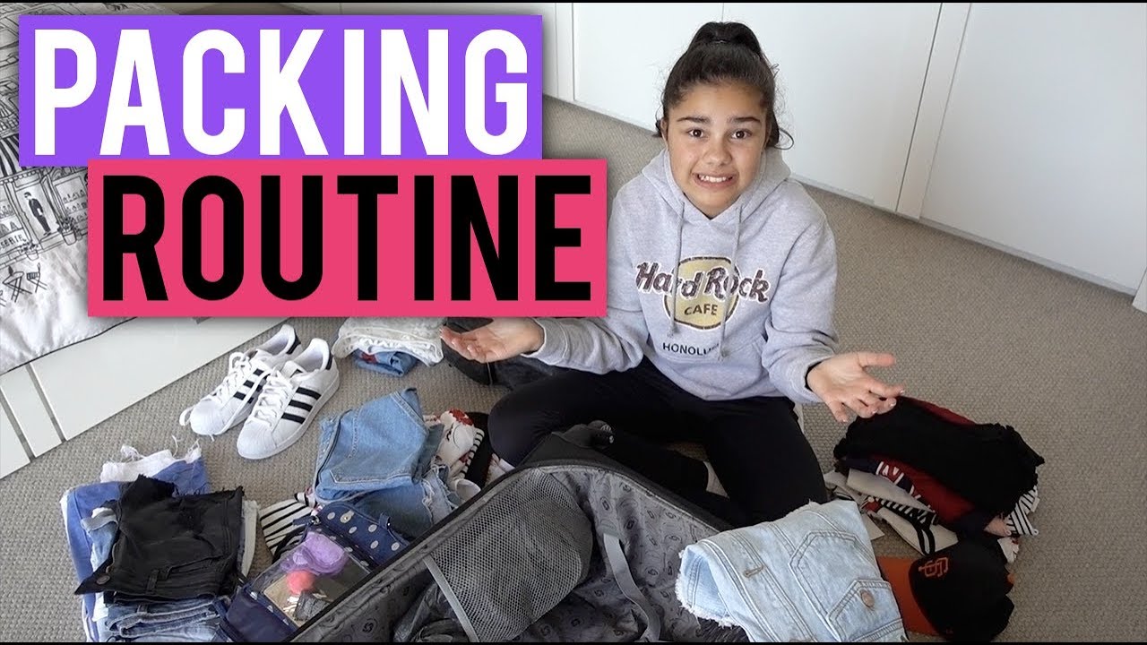 Packing for Vacation Routine | Grace's Room