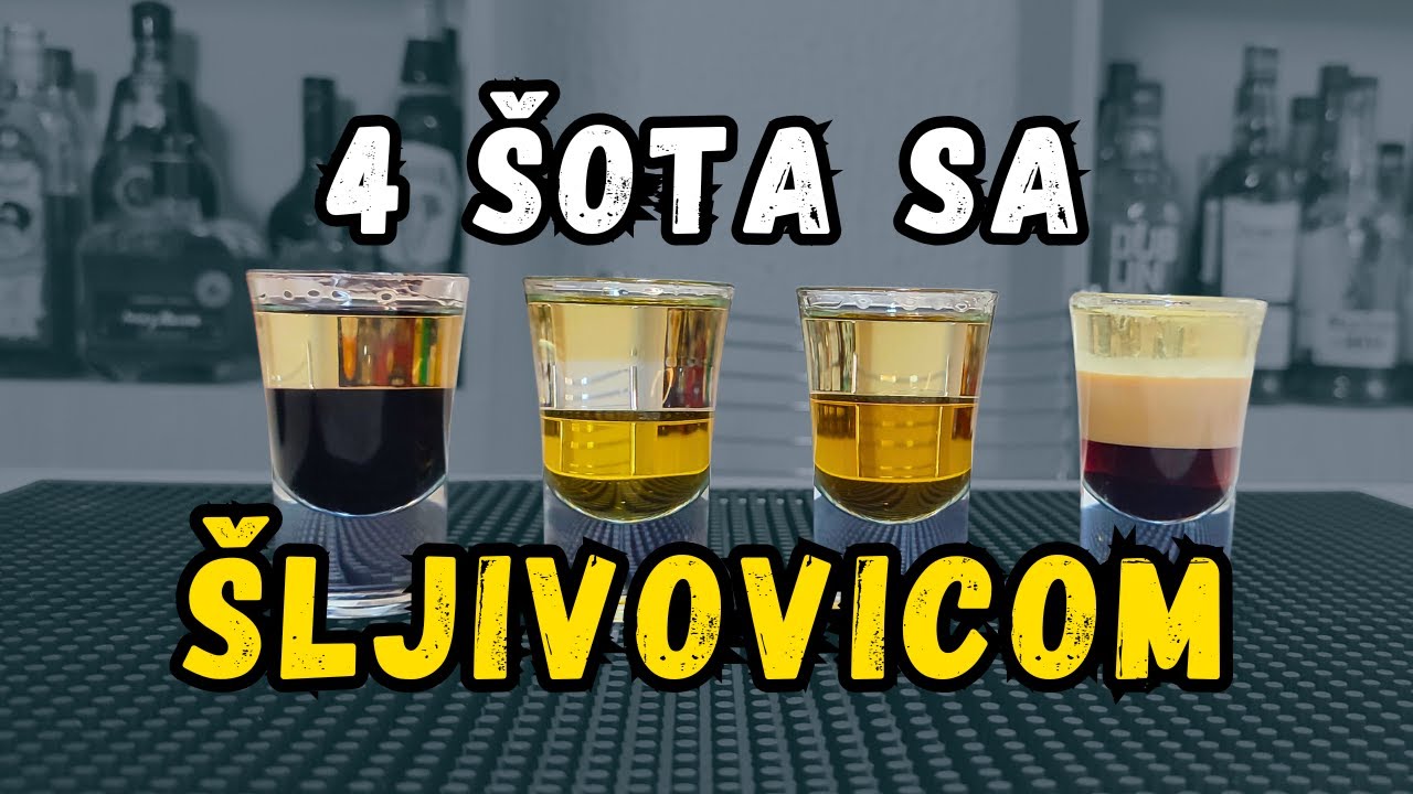 Šljivovica kakvu niste probali: 4 neverovatna šota! 🥃