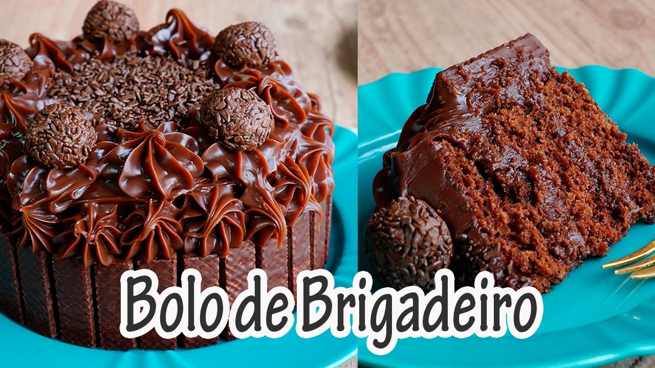BOLO DE BRIGADEIRO Hershey's I Receitas e Temperos