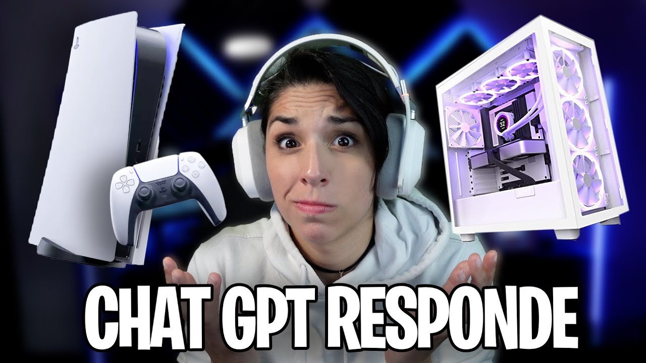 ¿ES MEJOR una PC o PS5 según ChatGPT? | 2023