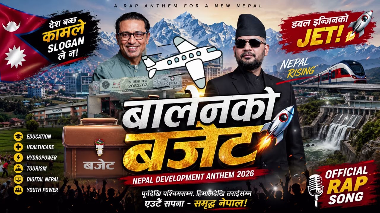 बालेनको बजेट 🚀  Balen Ko Budget | Nepal Development Anthem 2026 🇳🇵 #balenshah #balen | Nepal Budget
