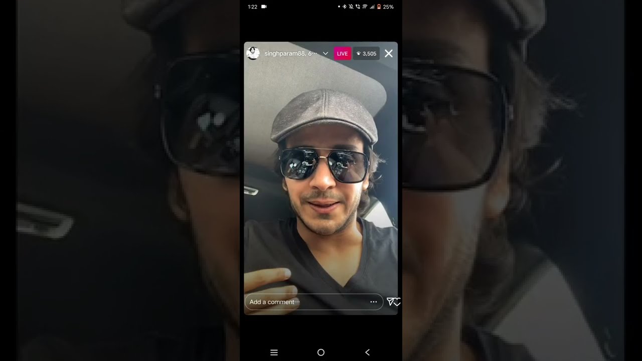 Param Singh's Instagram live🥂🤍 #paramsingh