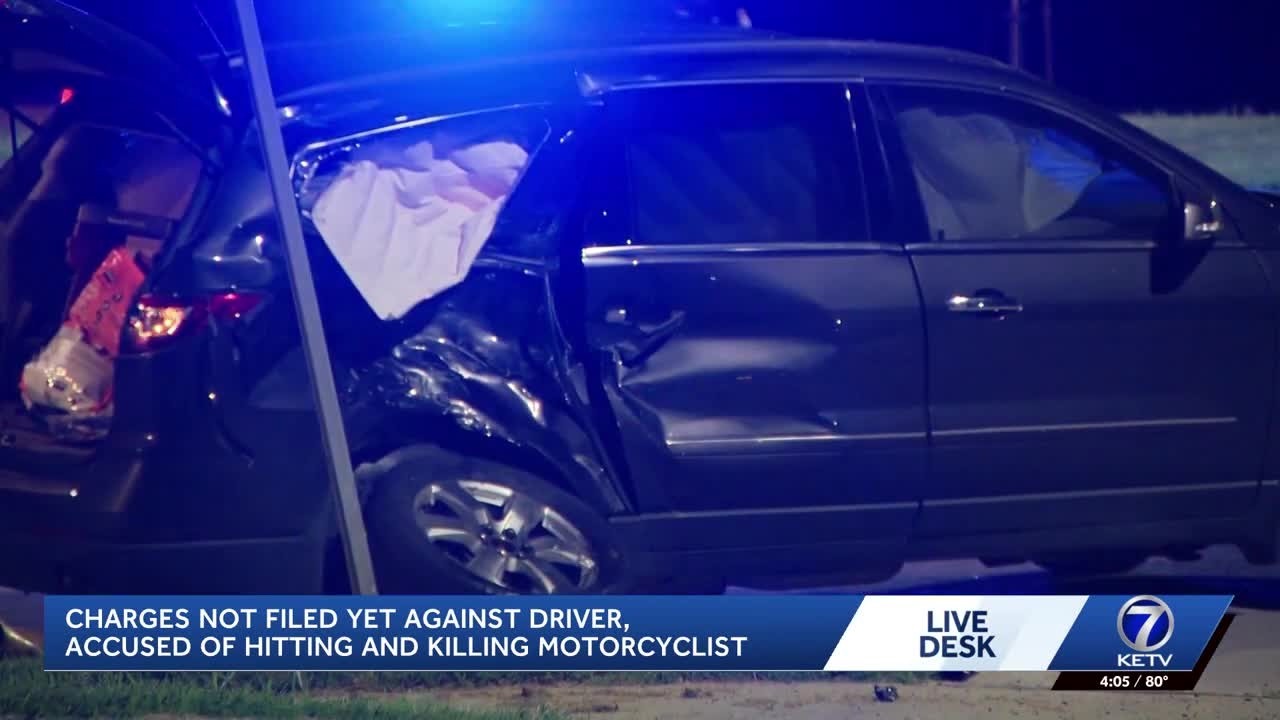 Charges not filed yet against alleged drunk driver accused of killing motorcyclist