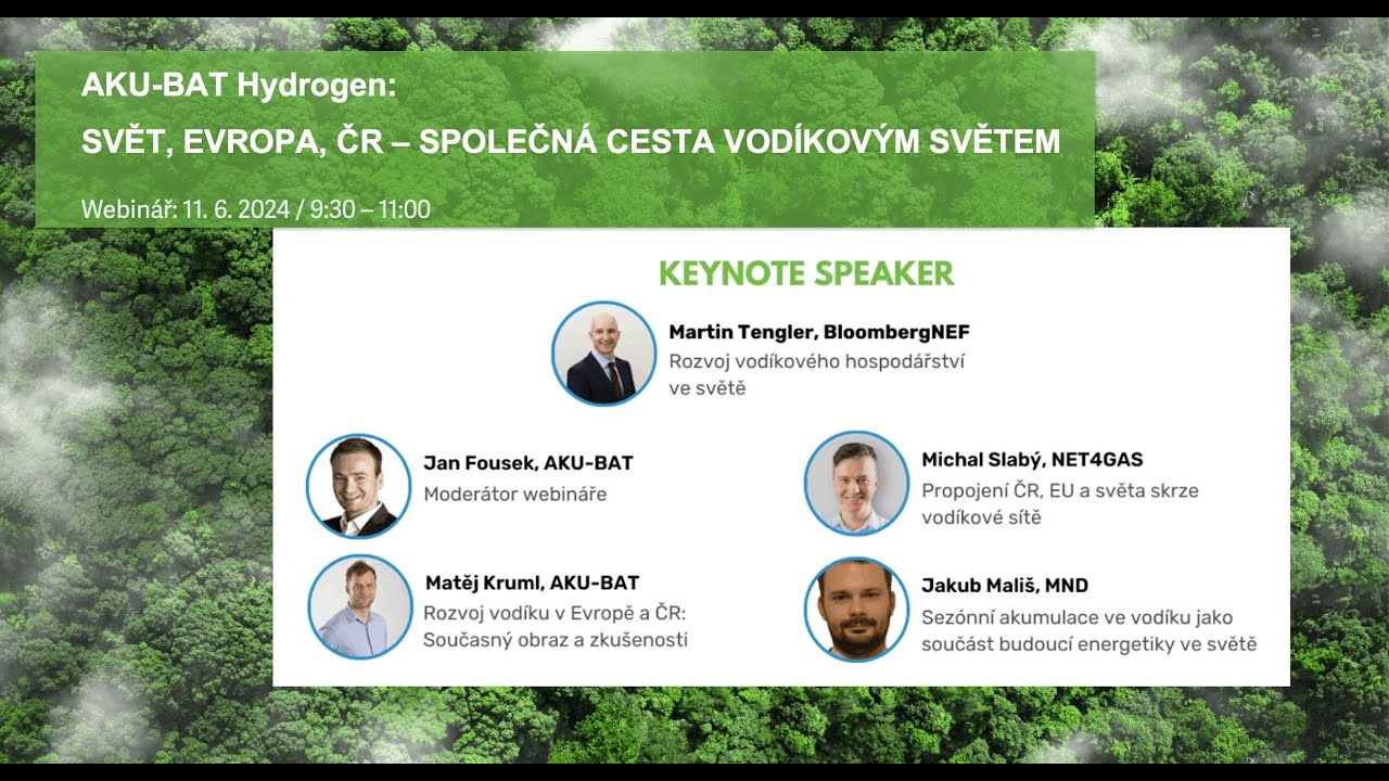 AKU BAT HYDROGEN webinář  společná cesta vodíkovým světem
