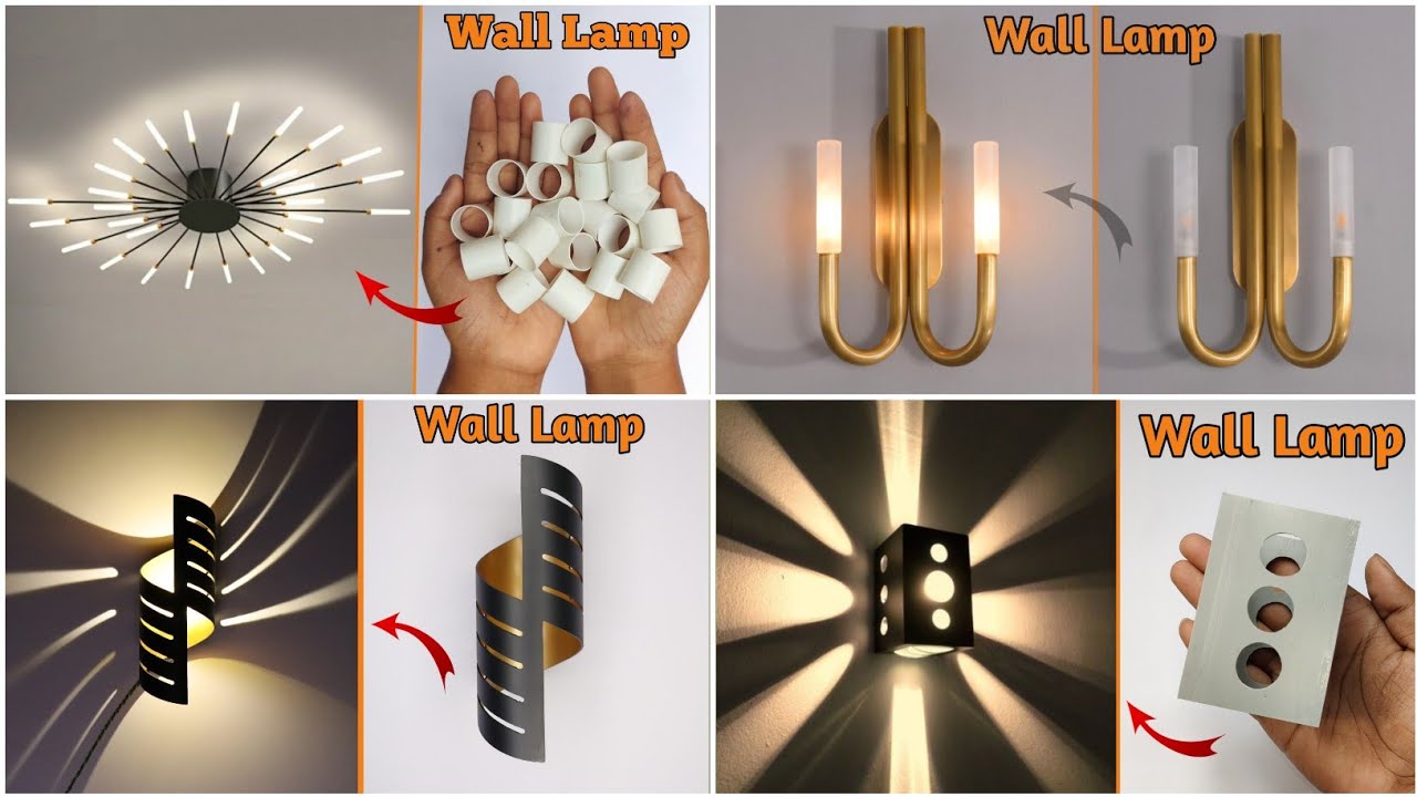4 Amazing Wall Decoration Ideas | Antique Wall Lamp | Diy Wall Decor | Wall Decoration Ideas