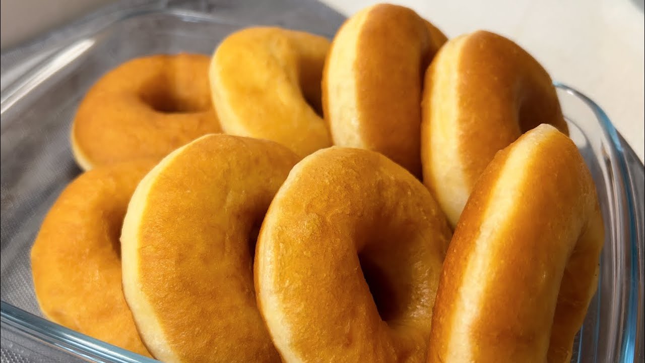Bánh Rán Donut [KHÔNG CẦN LÒ] siêu ngon siêu mềm #donuts #cooking