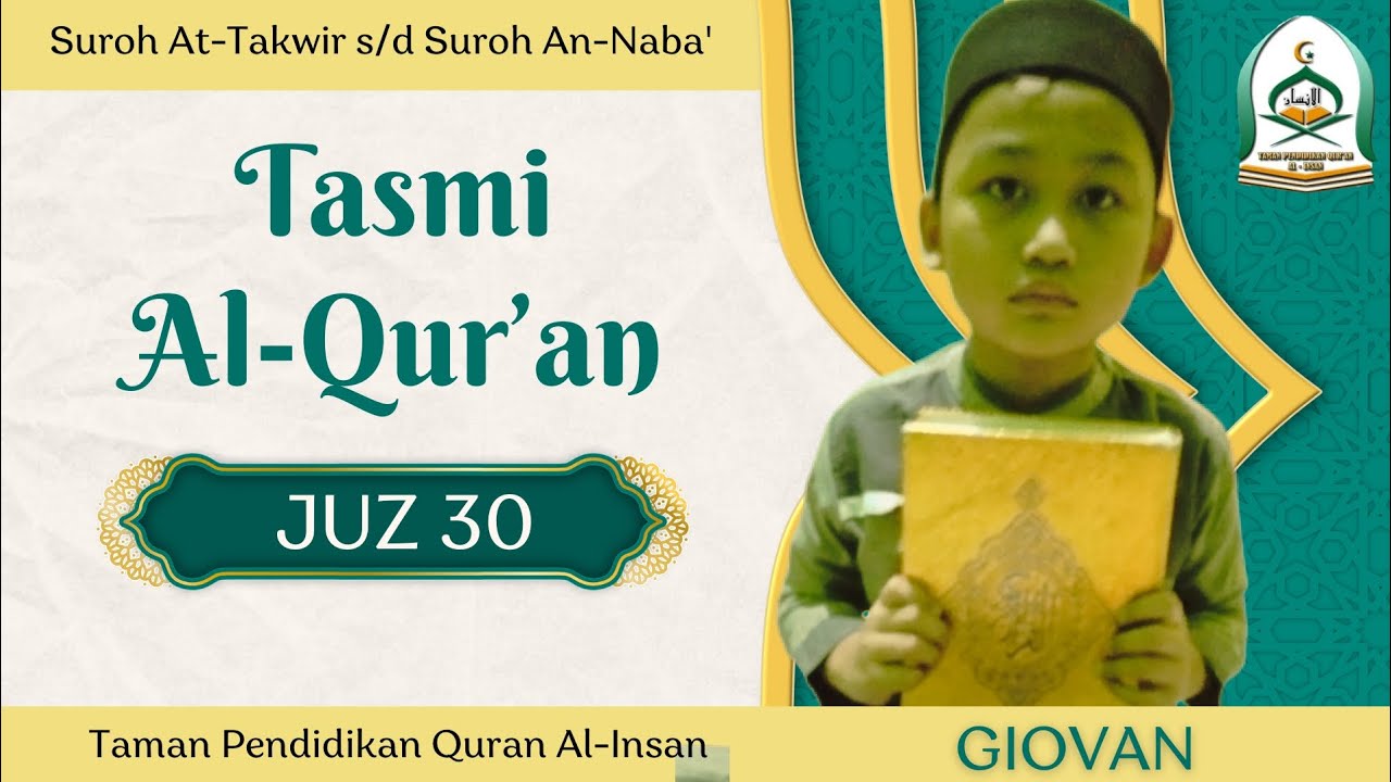 Tasmi' Hafalan Qur'an Santri {Juz 30}