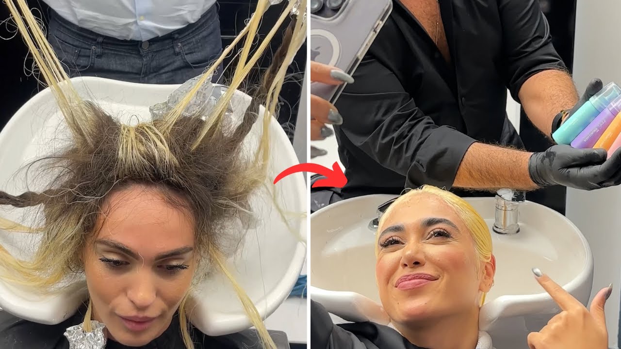 Natural Hair Transformations by the Hair Master, Mounir!