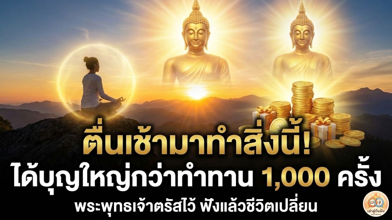 ตื่นเช้ามาทำสิ่งนี้! พระพุทธเจ้าตรัสว่า 