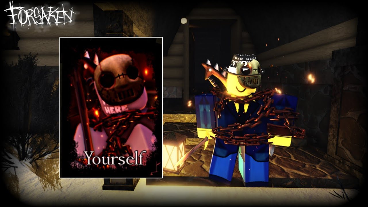 WINNING With NEW YOURSELF SLASHER Skin Gameplay | Roblox Forsaken