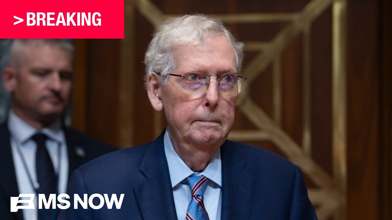 BREAKING: Senator Mitch McConnell hospitalized, according to spokesperson