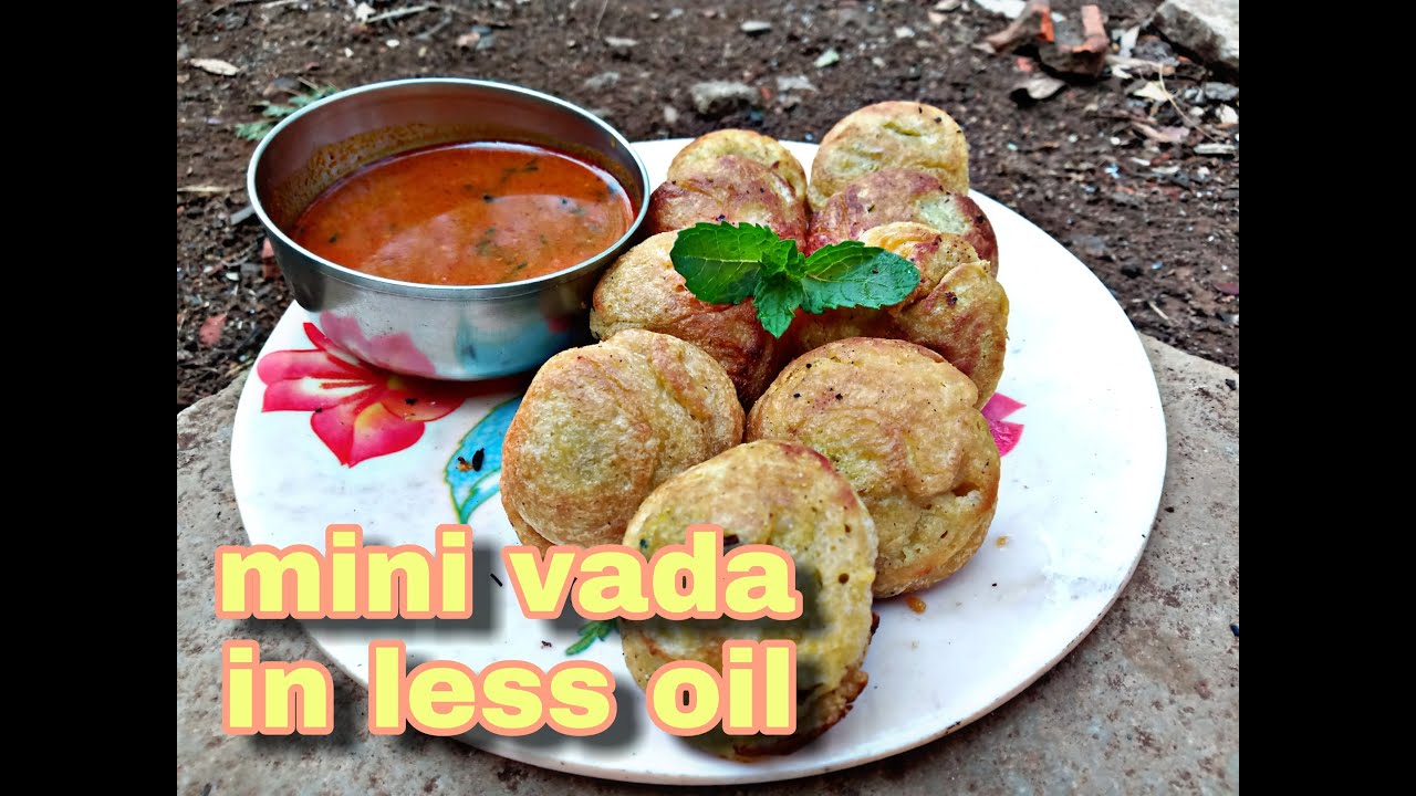 #minivada #batatevada  mini vada in less oil make it in home for breakfast