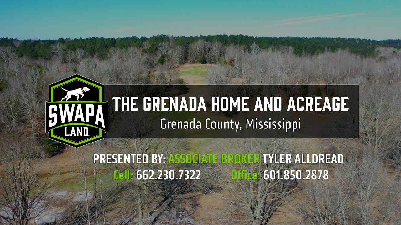 The Grenada Home And Acreage | Grenada County, Mississippi | 150 Acres
