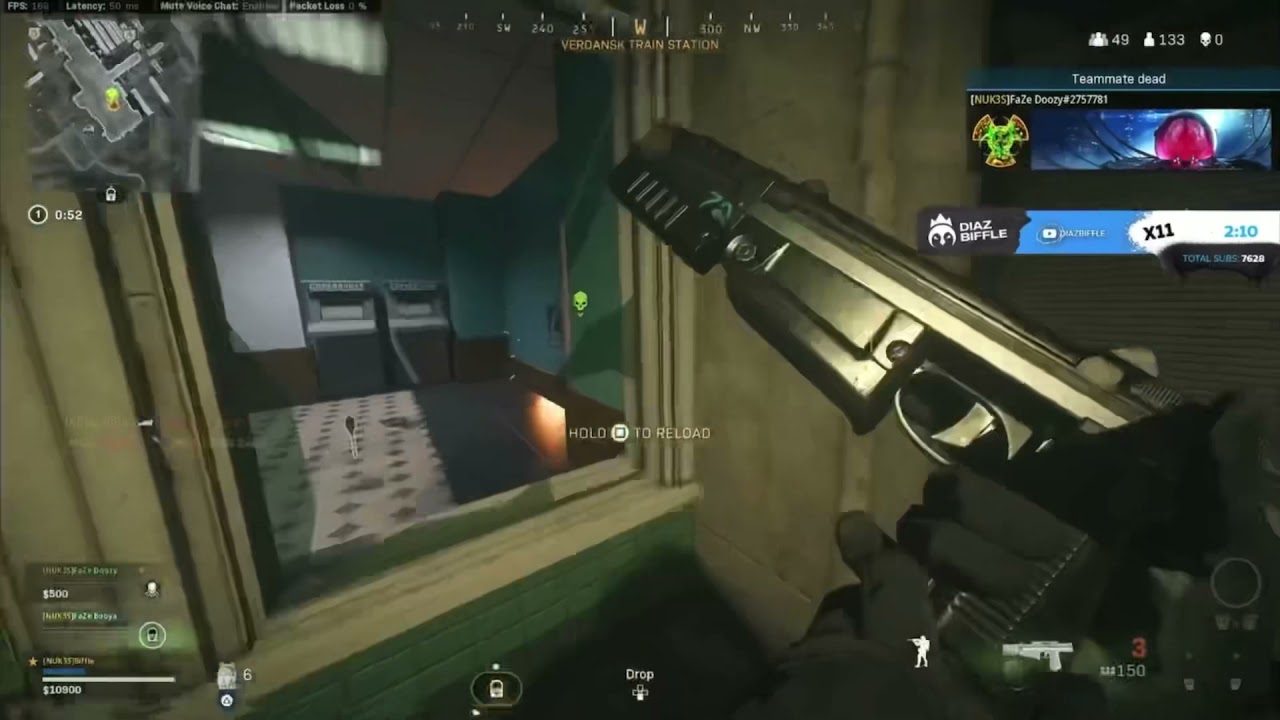 Biffle Kills HusKerrs / WARZONE