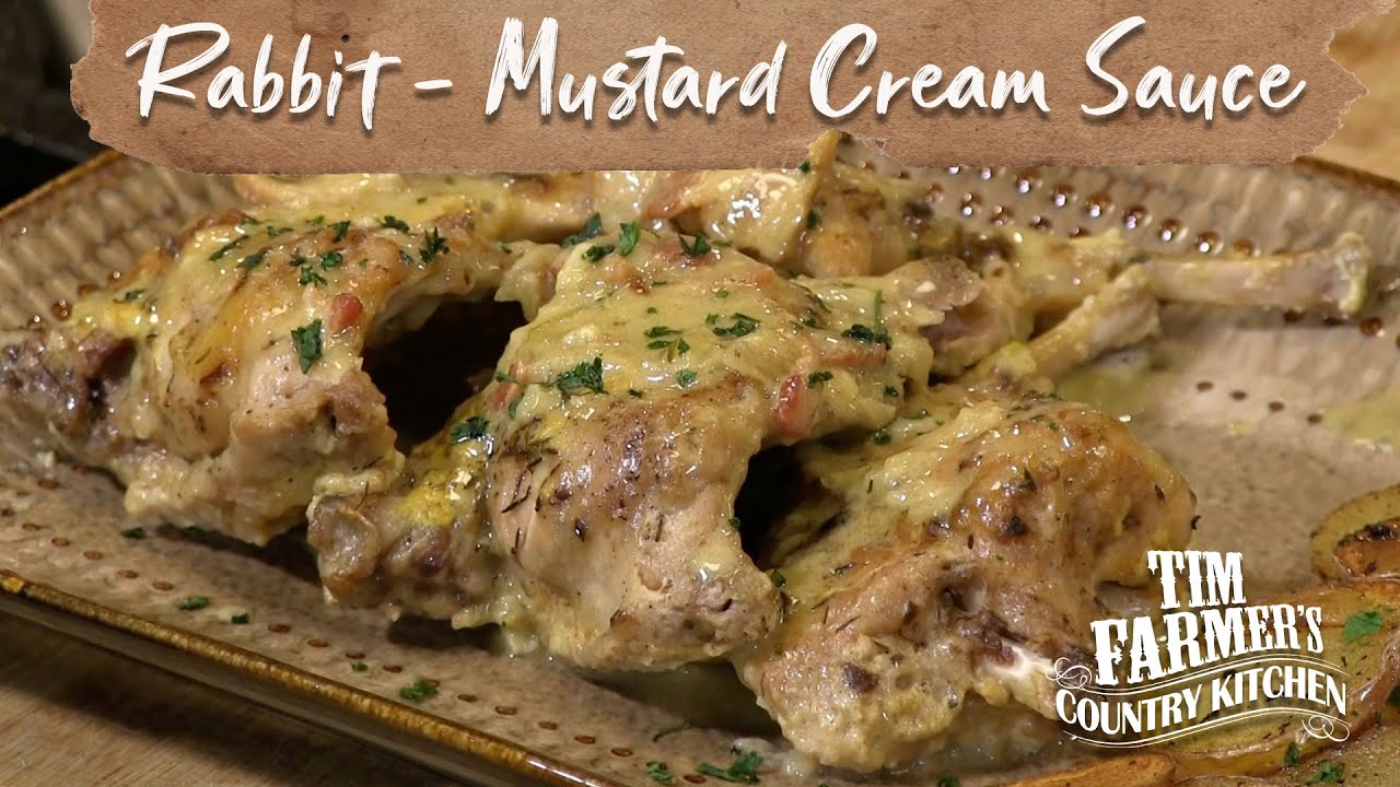 RABBIT | In Mustard Cream Sauce
