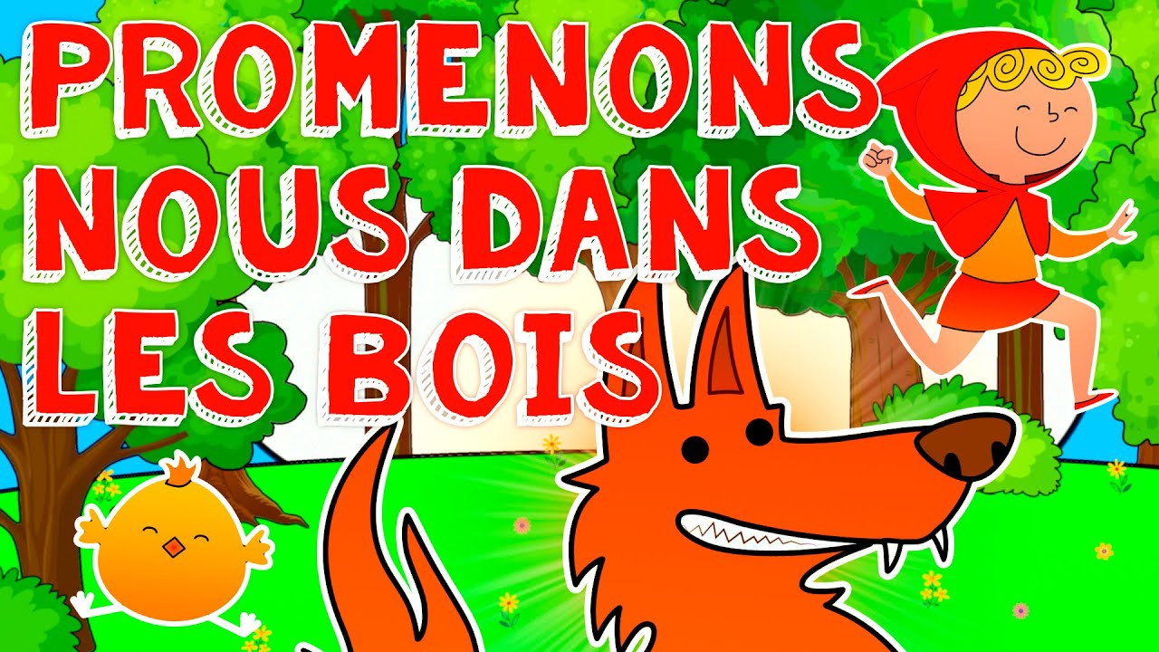 PROMENONS NOUS DANS LES BOIS 🌲 Comptine BEBE POULE