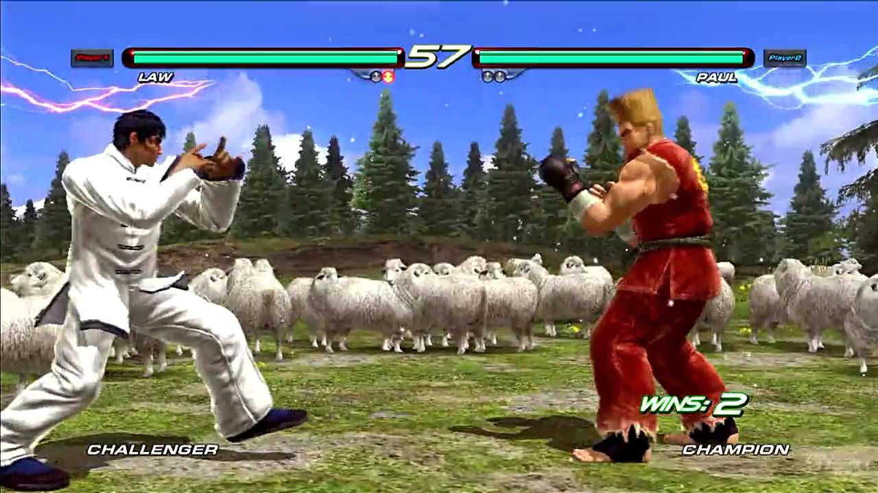 Tekken 6 [PS3] 'Paul vs Law'  TRUE-HD QUALITY