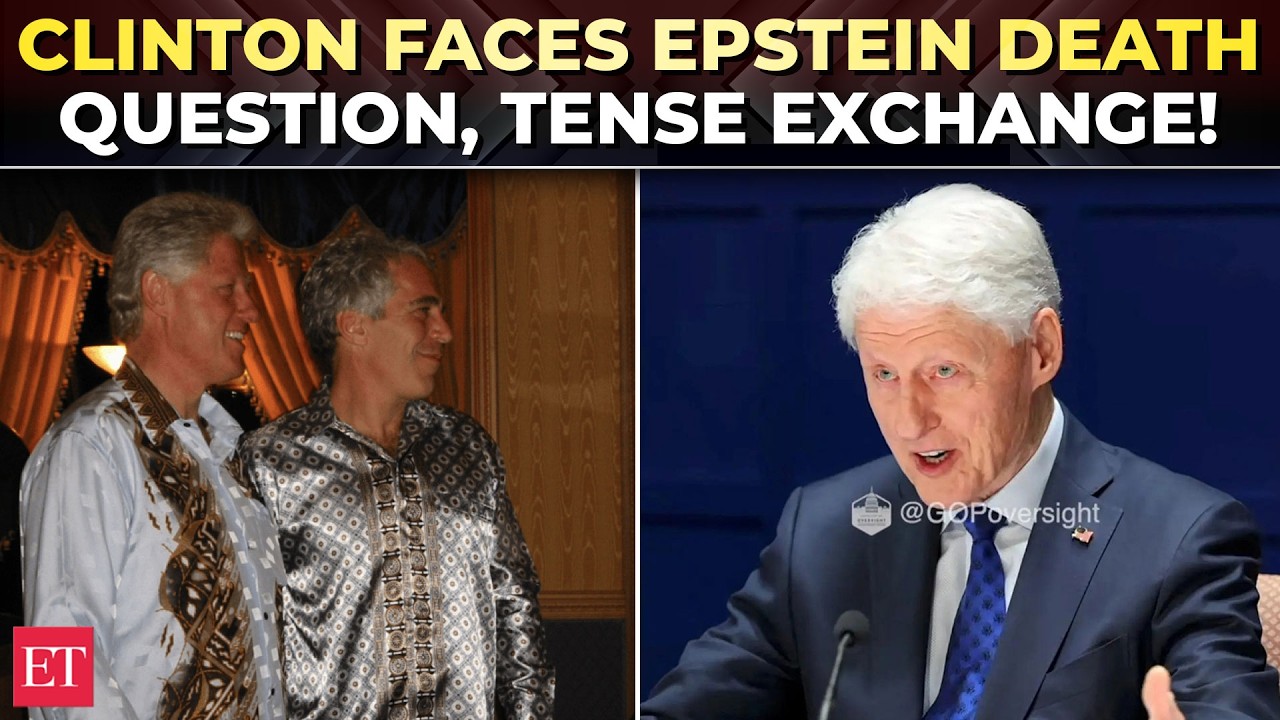'Did Epstein kill himself?': Clinton grilled over Jeffrey's death at explosive House deposition