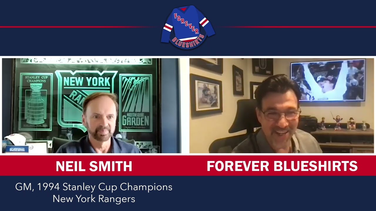 ForeverBlueshirts celebrates the 29th Anniversary of the 1994 New York Rangers with Neil Smith #nhl