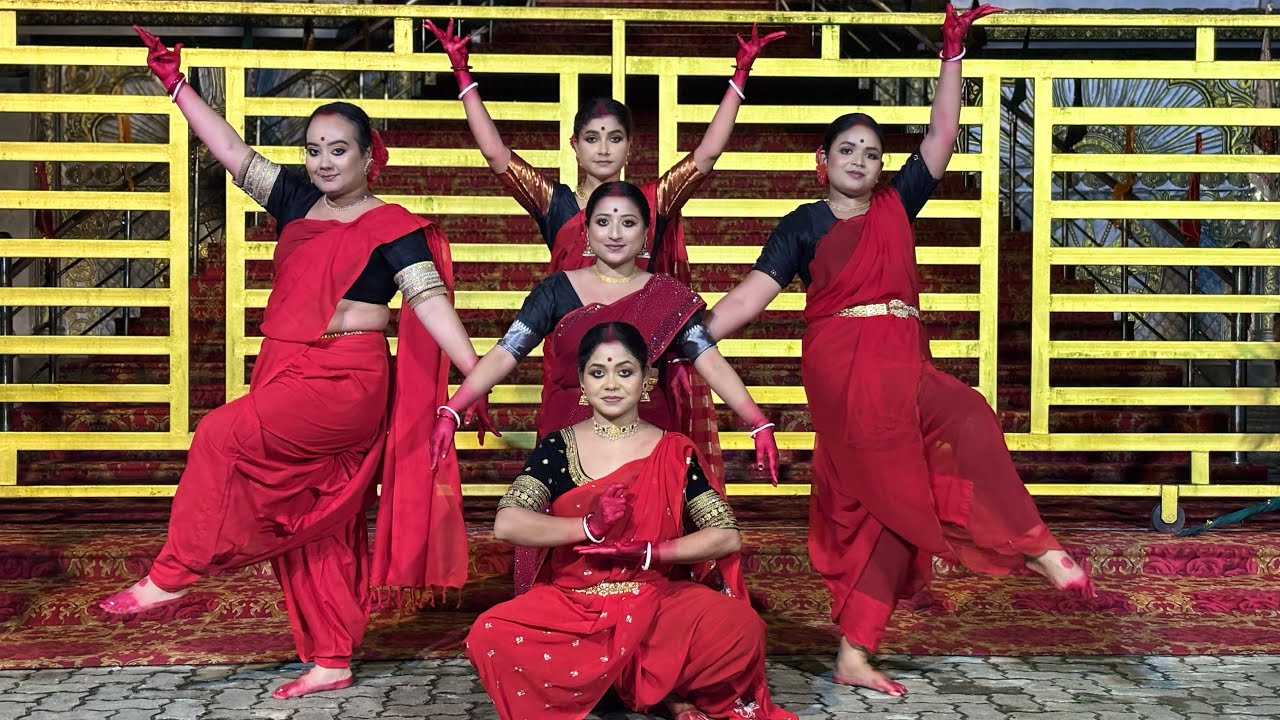 Anondini Maa| Pt. Tanmoy Bose| Aditi Munshi| Dance cover | Performed By Rhythmic Squad