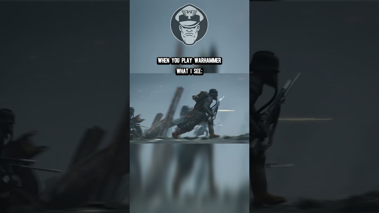 What I see when you play the Death Korps of Krieg in Warhammer 40k