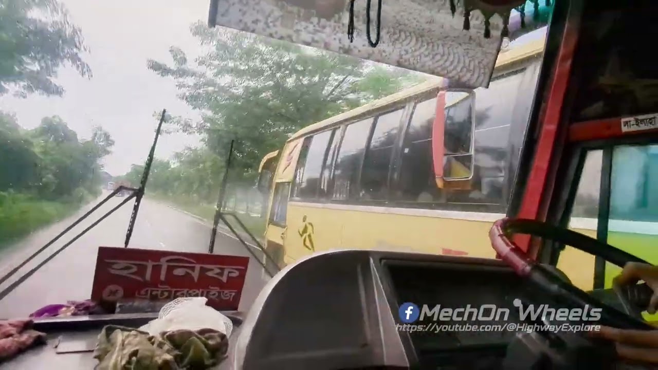 হানিফ এন্টারপ্রাইজ ভাইরাল ২৫১৭🔥 সাথে সৌদিয়া - শান্তি পরিবহন ২৫২১ গতিতে পারল না | #hanifenterprise 