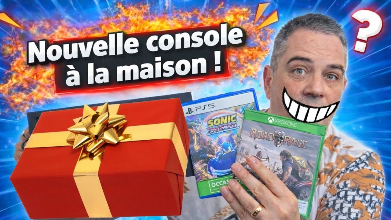Compte rendu achats nouvelle console à la maison #achats 