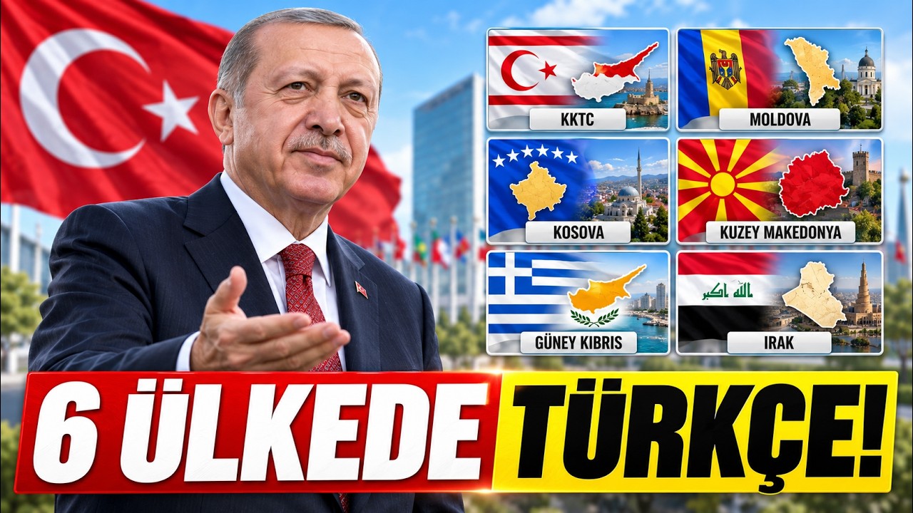 Türkçe neden 6 ülkede resmi dil? Güney Kıbrıs anayasayı ihlal ediyor!
