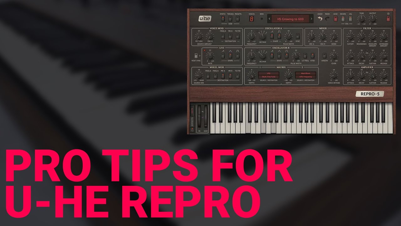 Pro tips for U He Repro