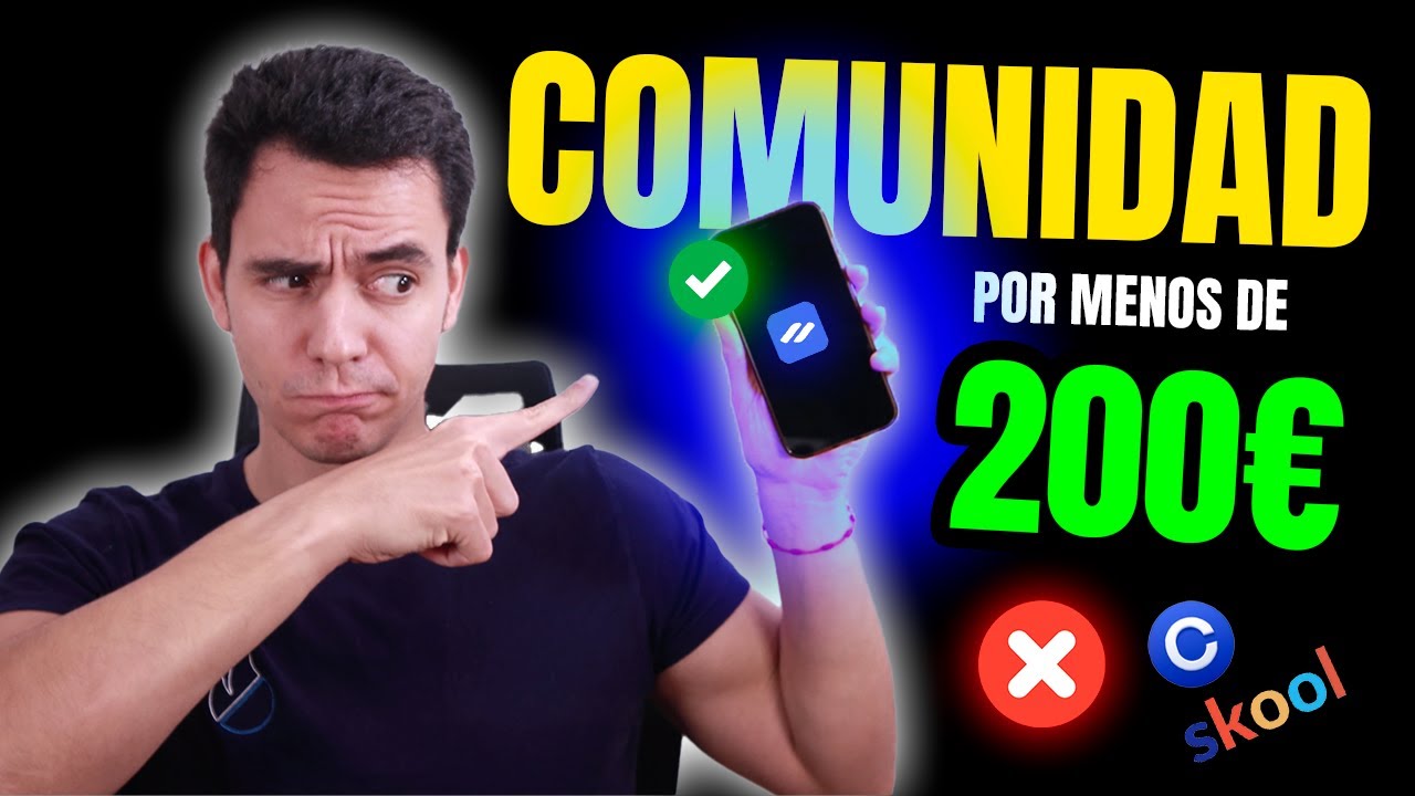 C&oacute;mo crear tu COMUNIDAD ONLINE por menos de 200 euros (f&aacute;cil y r&aacute;pido)