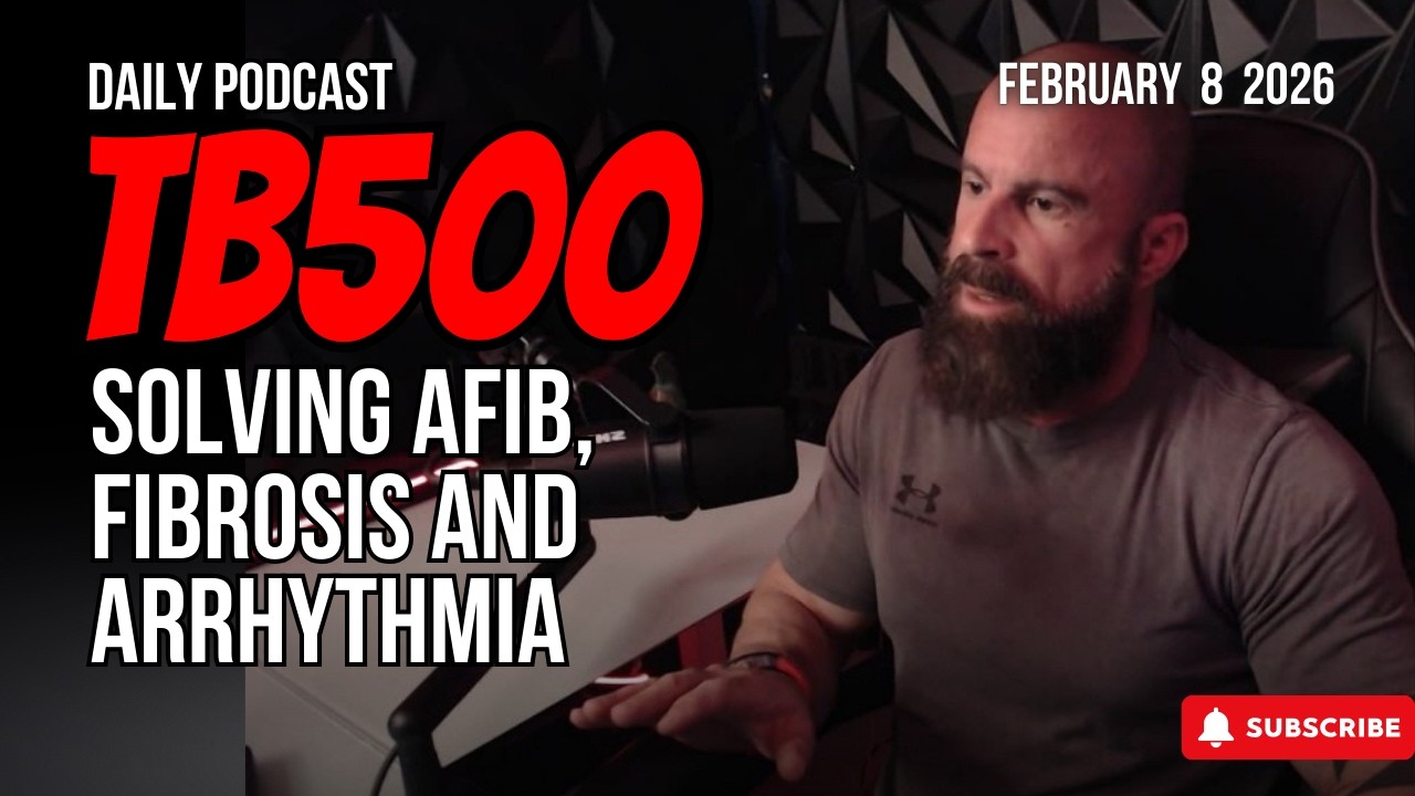 TB-500 Migotanie przedsionk&oacute;w, wł&oacute;knienie serca i arytmia &ndash; dr Trevor Bachmeyer