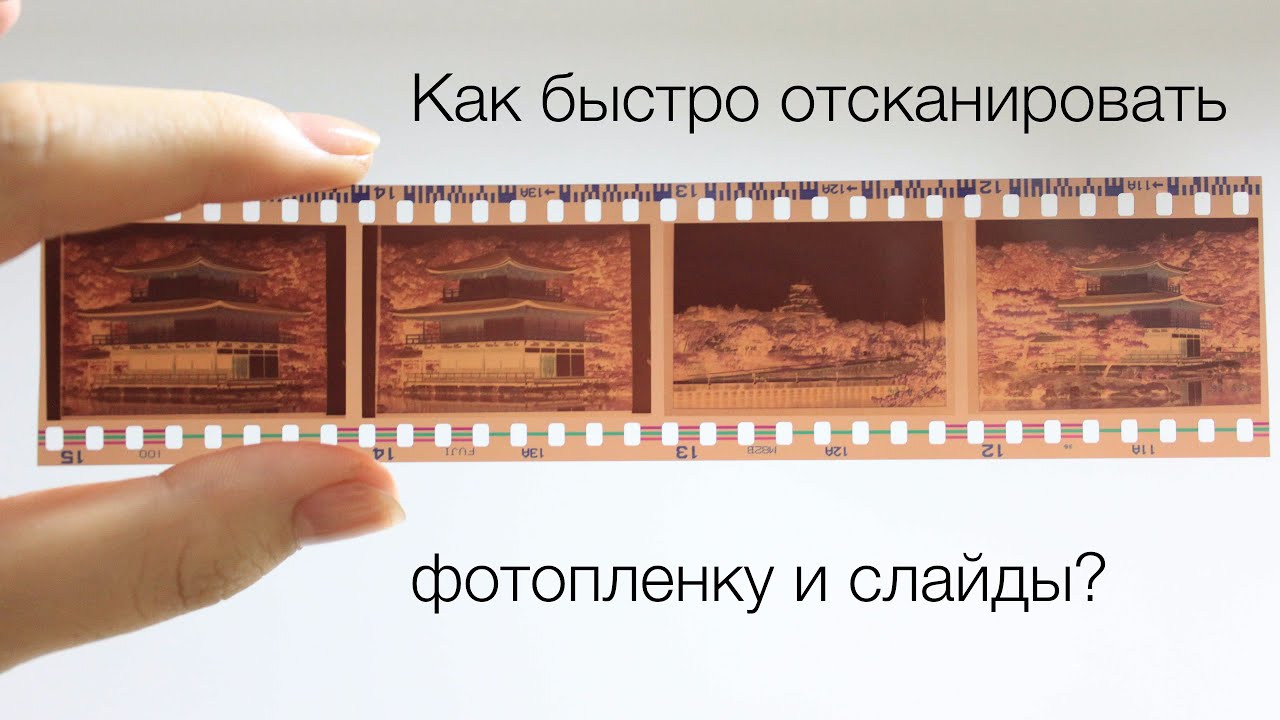 Как отсканировать фотопленку, оцифровать архив? | Сканер пленки Qpix | How to scan films?