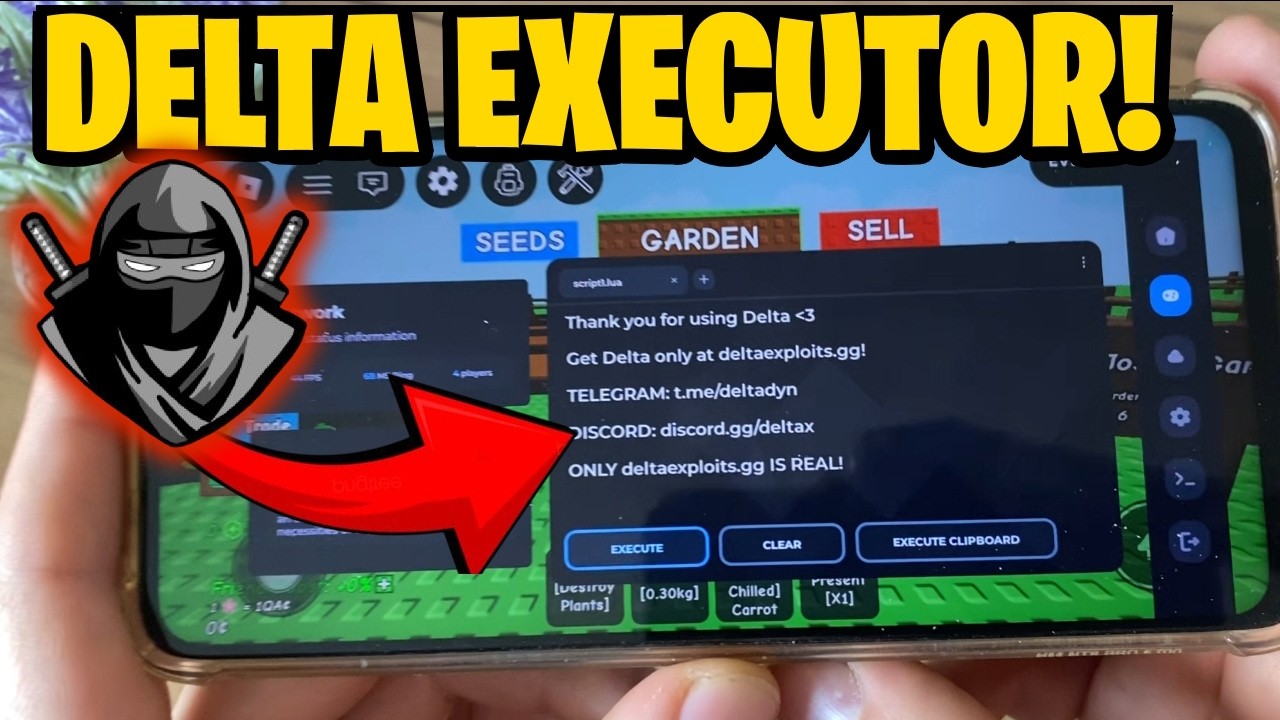 Delta Executor Mobile ✅ iOS и Android - Инструкция по установке Delta Executor Mobile 2026