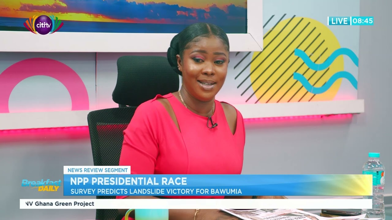 NPP presidential race: Survey predicts landslide victory for Bawumia | Breakfast Daily