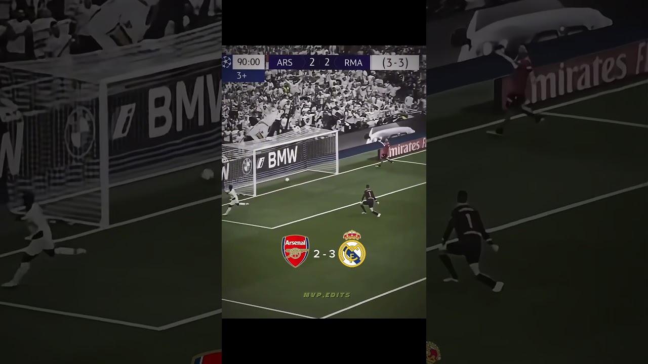 &Uacute;LTIMO MOMENTO ENTRE EL REAL MADRID vs ARSENAL #realmadrid #arsenal #futbol #football #vinicius