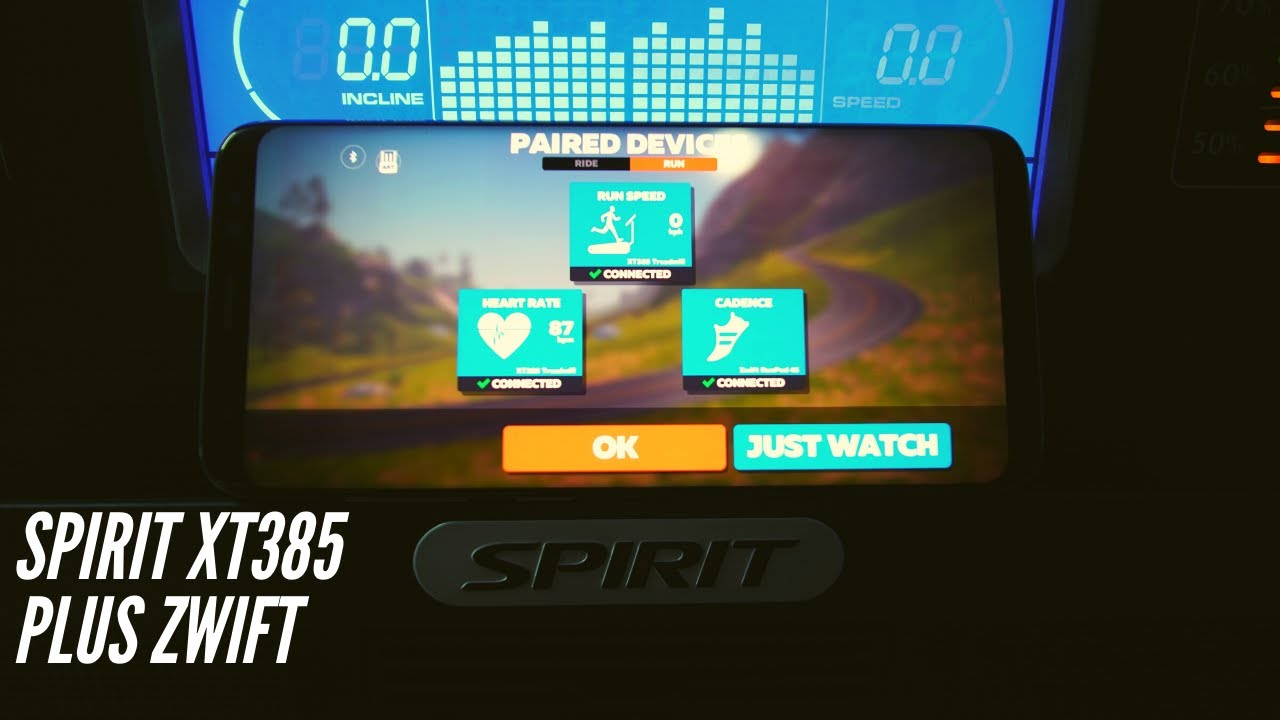 Biegaj ze ZWIFT. Recenzja bieżni elektrycznej Spirit XT385