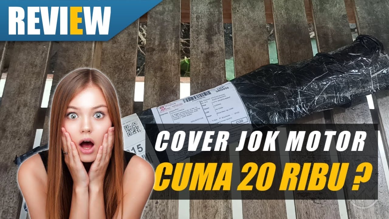 TERMURAH !! Cover Jok Motor Variasi - Kulit Jok Motor Biker | Kulit Jok Karbon (Unboxing)