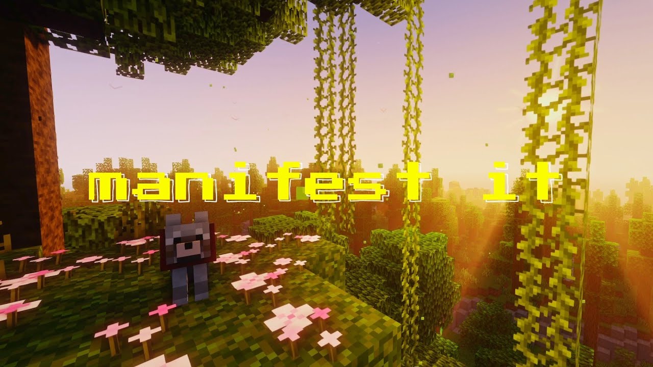 manifest it 🌸 positive mind, positive life... [minecraft music, calming music to start the day]