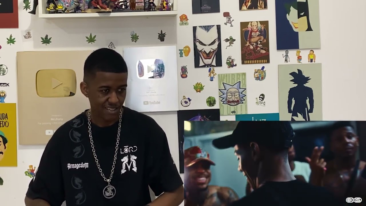 Jhony REACT - TRAP DE MALOKA - Kyan, Kayin, Danike & KayG ( Fahel, 6EE, Nereszz )