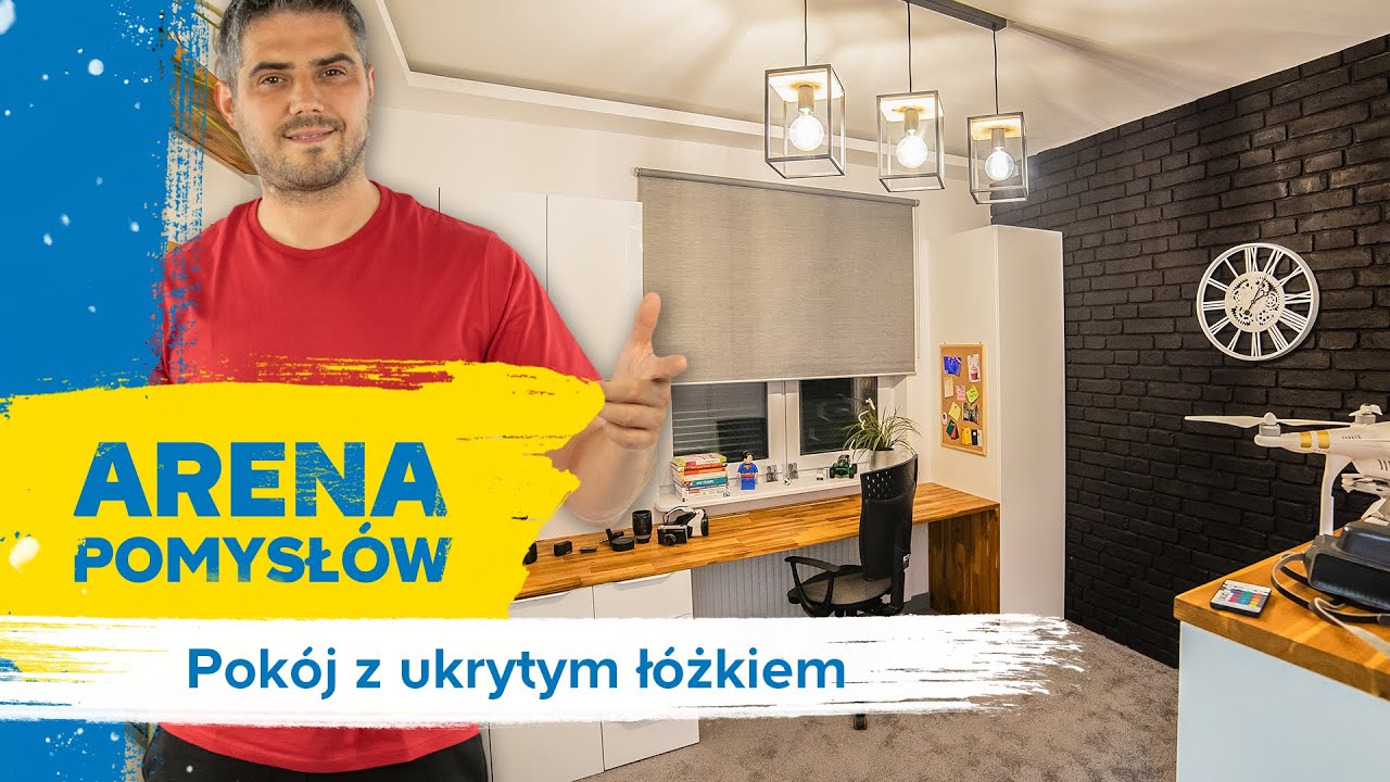 Pokój z UKRYTYM ŁÓŻKIEM / Arena pomysłów odc. 10