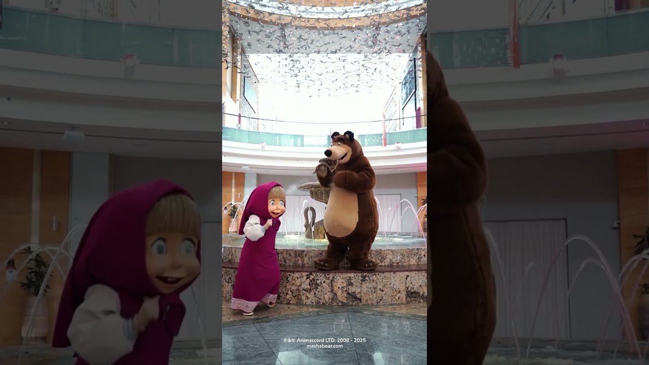 Masha & Bear Show - Mall Of Qatar - Location Shoot 2025