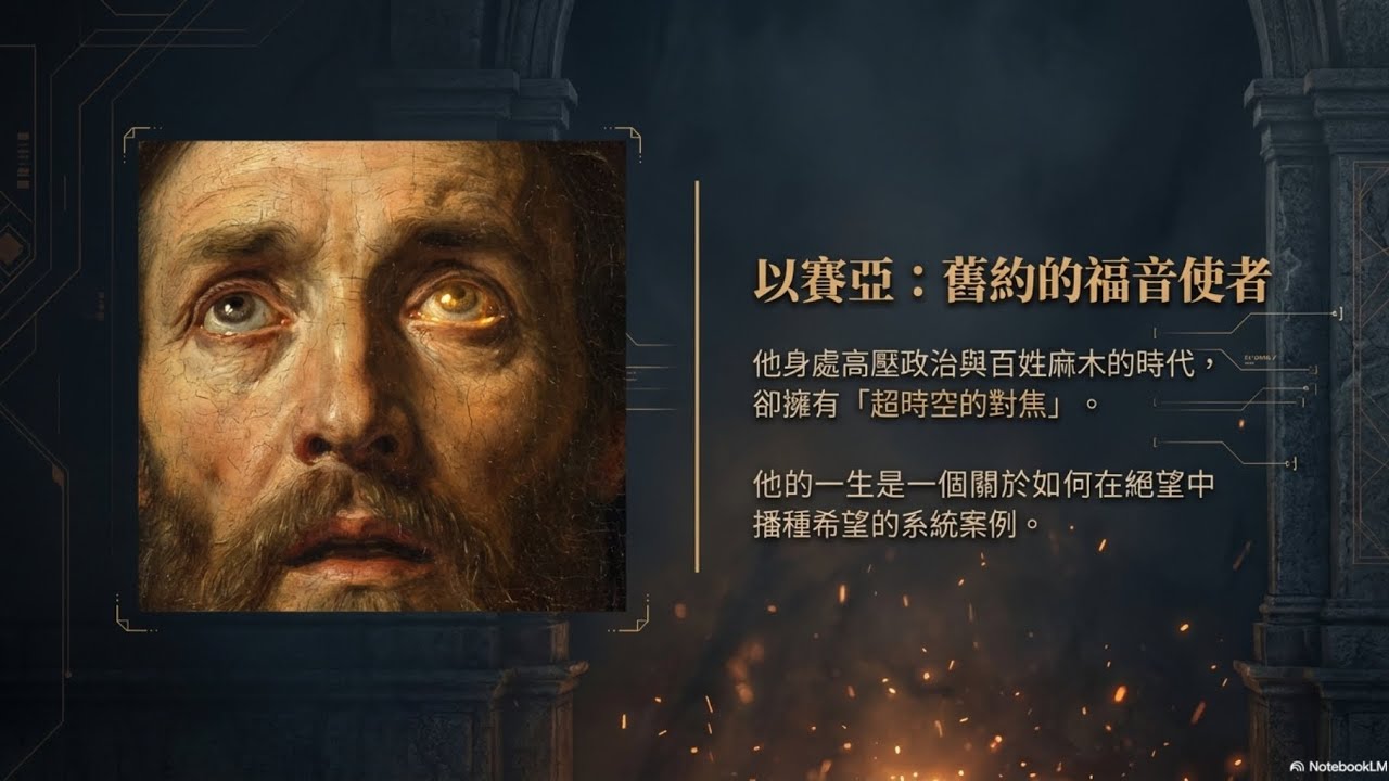 【以賽亞書】【系統論解析】以賽亞生命系統：舊約的福音先知，在低回饋高挫折世界的耐力藍圖，受苦中預見神的榮耀
