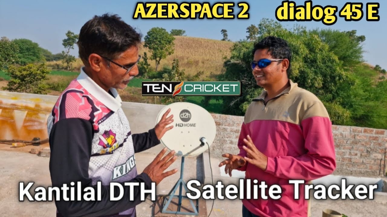 Azerspace 45 East/ dialog tv 45 East Sattelite lagane ka Aasan tarika