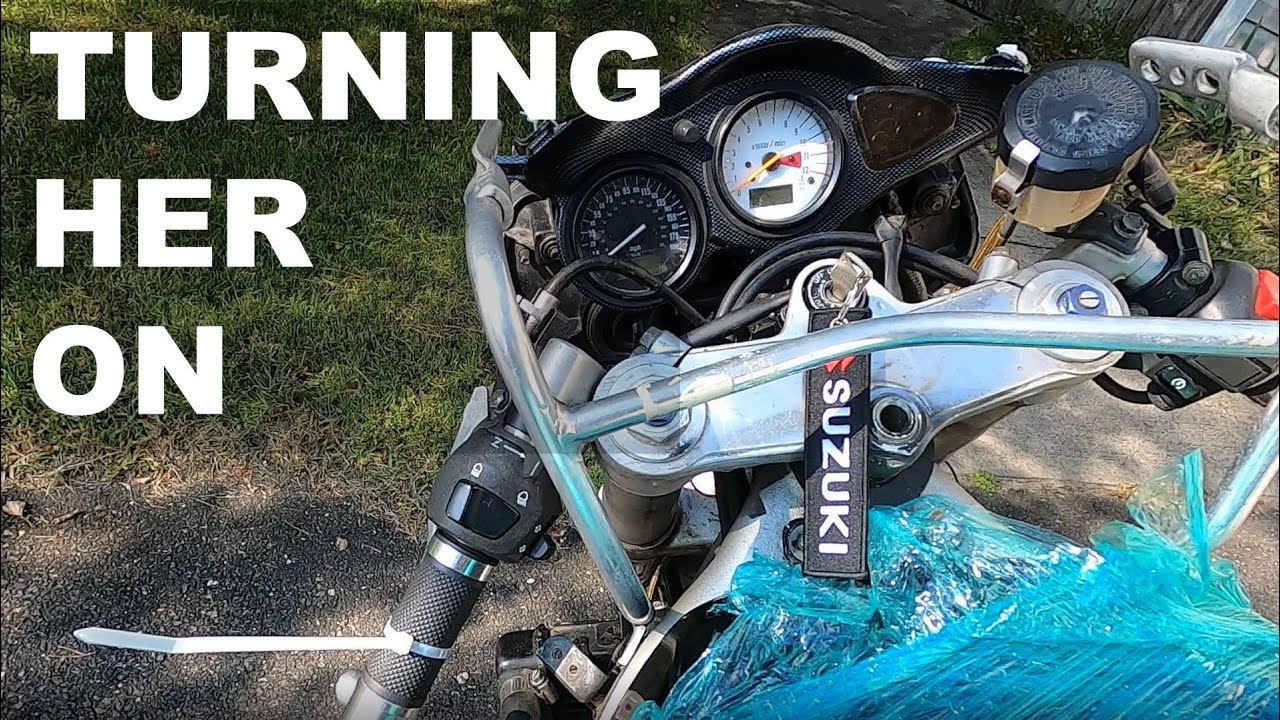 Rebuilding a 1997 Suzuki TL1000S. Part 8: Radiator, spark plug, coolant tank, attempting to start.
